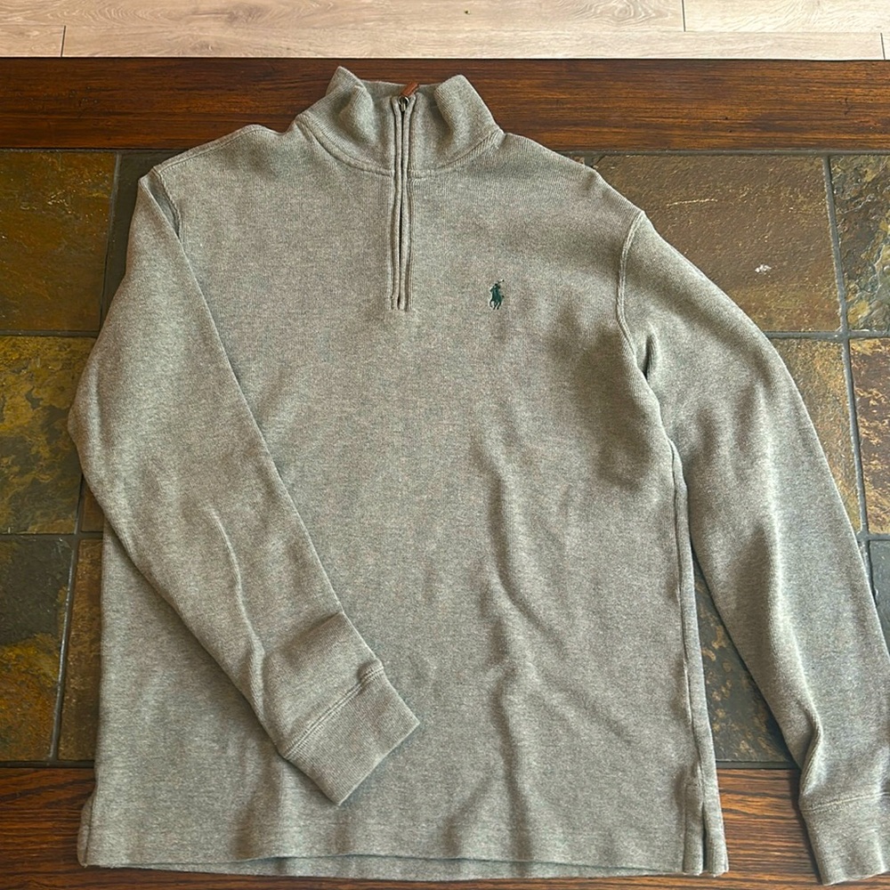 Like new, men’s polo Ralph Lauren quarter zip